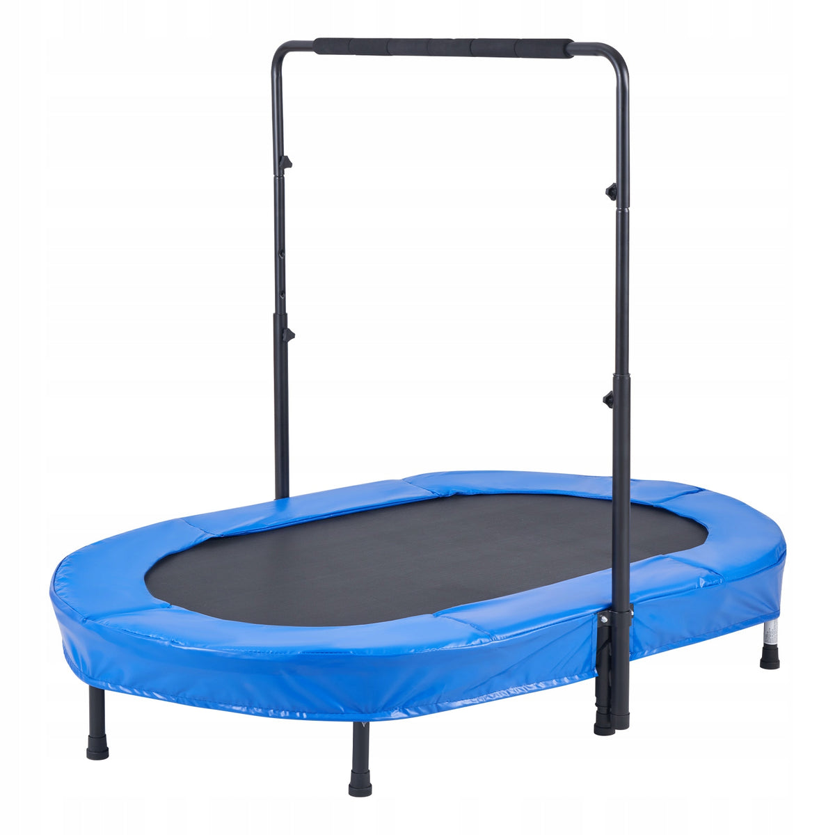 VEVOR KIDS FOLDABLE MINI TRAMPOLINE BLUE FOR HOME AND GARDEN 100KG