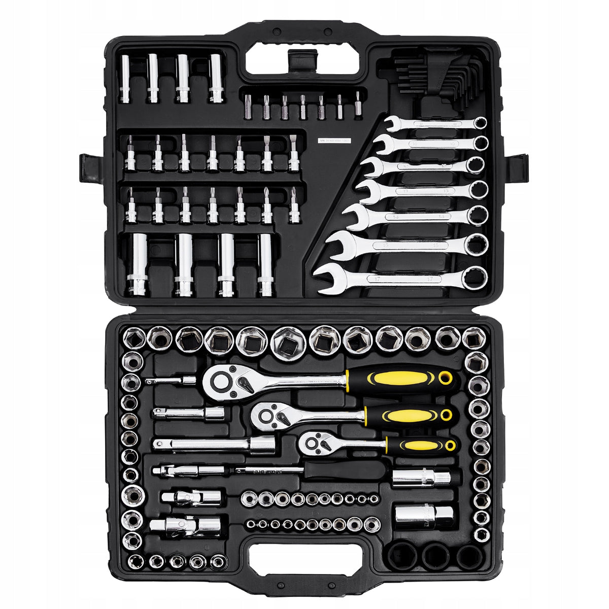 VEVOR Professional SAE 121-Piece Mechanical Tool Set