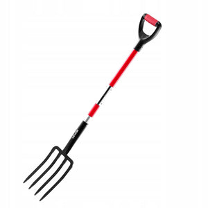 MANURE FORK VEVOR 4-TINE HEAVY DUTY WITH FIBERGLASS HANDLE 114CM