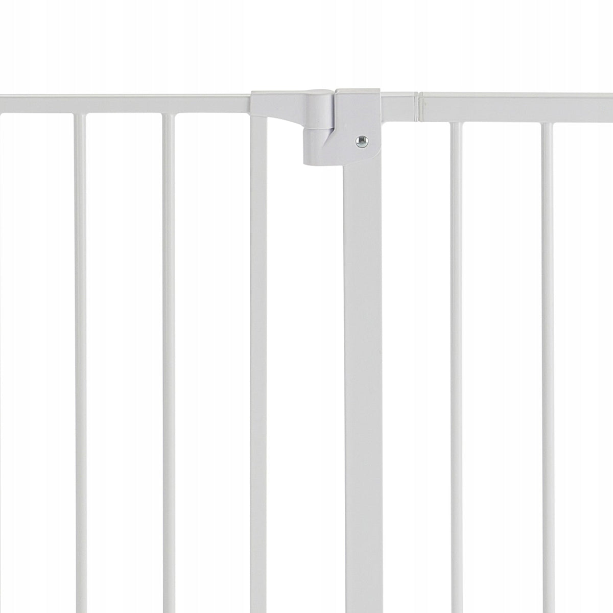 VEVOR BABY GATE STAIR GATE ADJUSTABLE 65-121.9CM HIGH 91.4CM WHITE