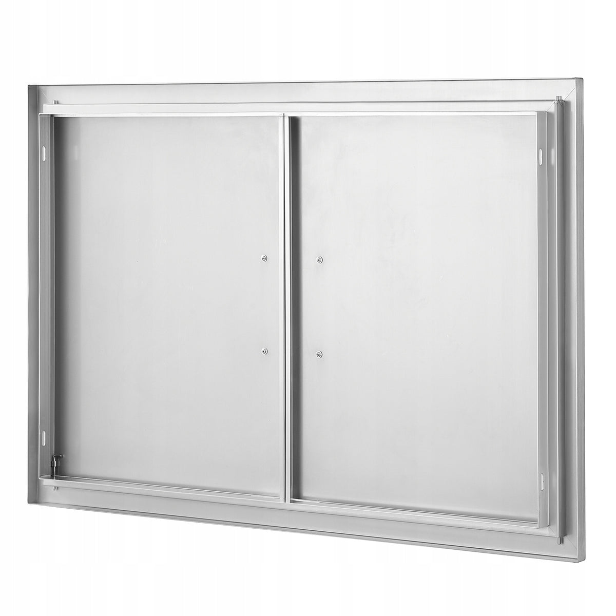 VEVOR PROFESSIONAL DOUBLE ACCESS BBQ DOORS 915X610X46 MM STAINLESS STEEL