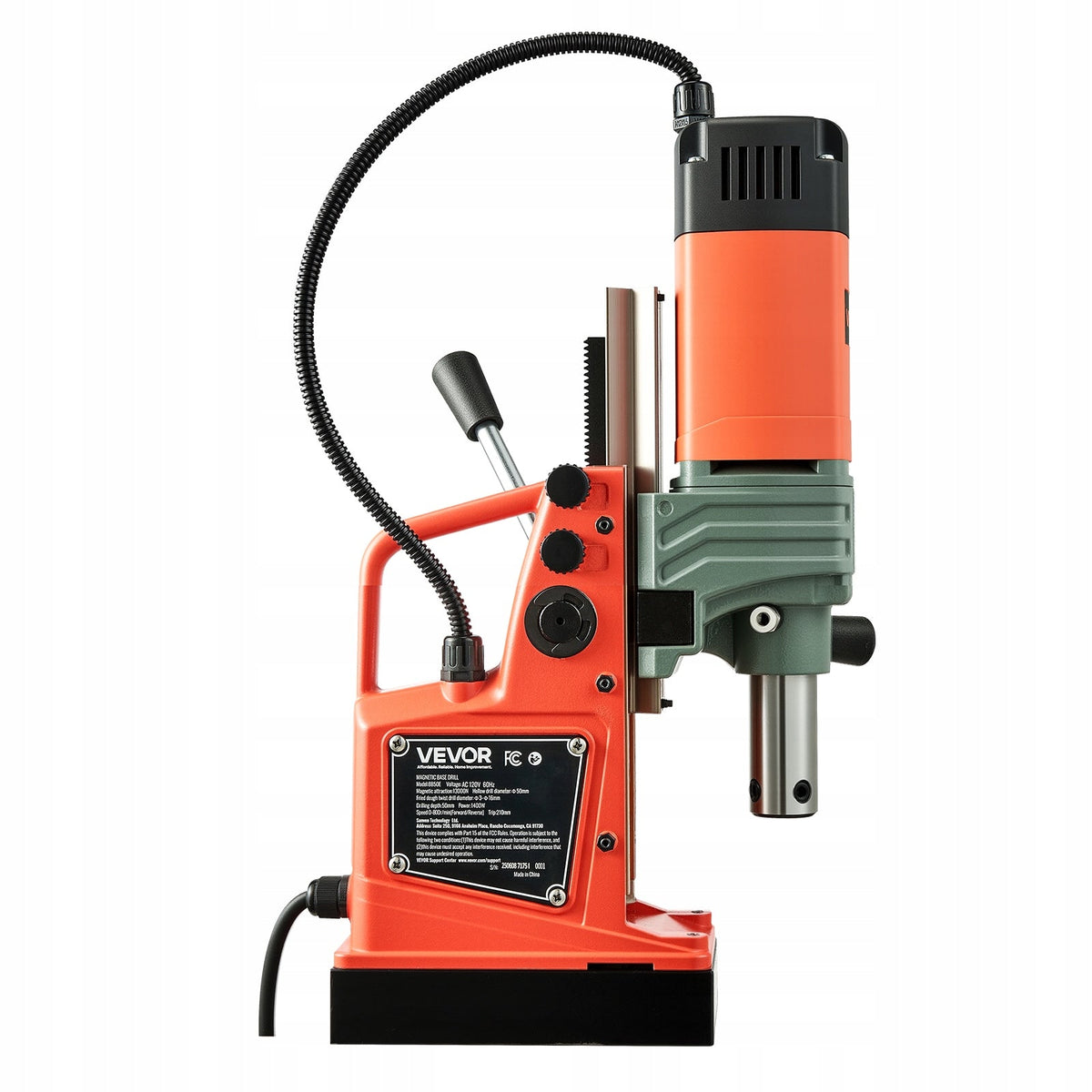 MAGNETIC DRILL VEVOR 1350W 50MM POWERFUL PRECISE WITH SYSTEM