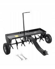 VEVOR tow-behind lawn aerator, 1275 x 980 x 885 mm