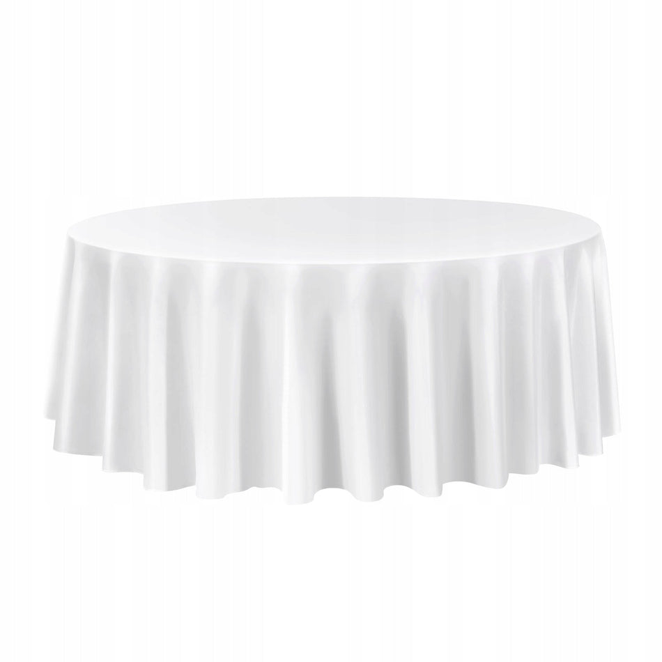 VEVOR 6 PCS ROUND TABLECLOTHS 3048 MM POLYESTER STRONG WRINKLE-RESISTANT
