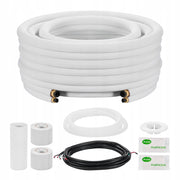VEVOR REFRIGERATION PIPE 15.24M COPPER 6.4MM PREMIUM MINI SPLIT LINE SET