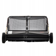 VEVOR 42 INCH TOW BEHIND LAWN SWEEPER 12 CU.FT ADJUSTABLE HEIGHT