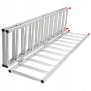 VEVOR ALUMINUM RAMPS TRIPLE FOLDING RAMP 1500LBS WITH STRAPS