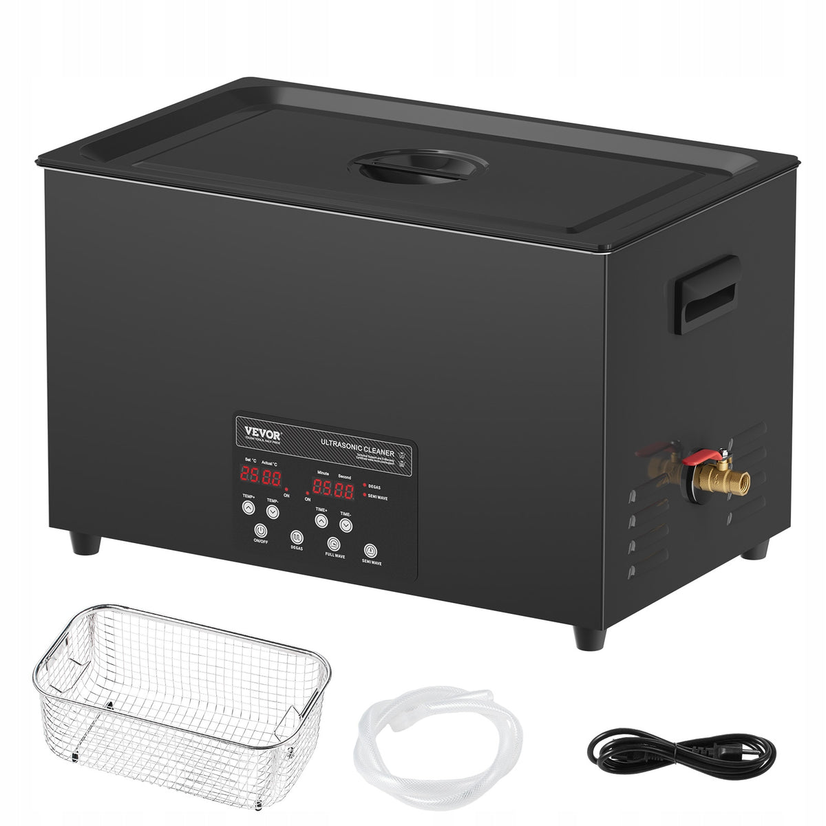 VEVOR ULTRASONIC CLEANER 600W DIGITAL ULTRASONIC WASHER 30L