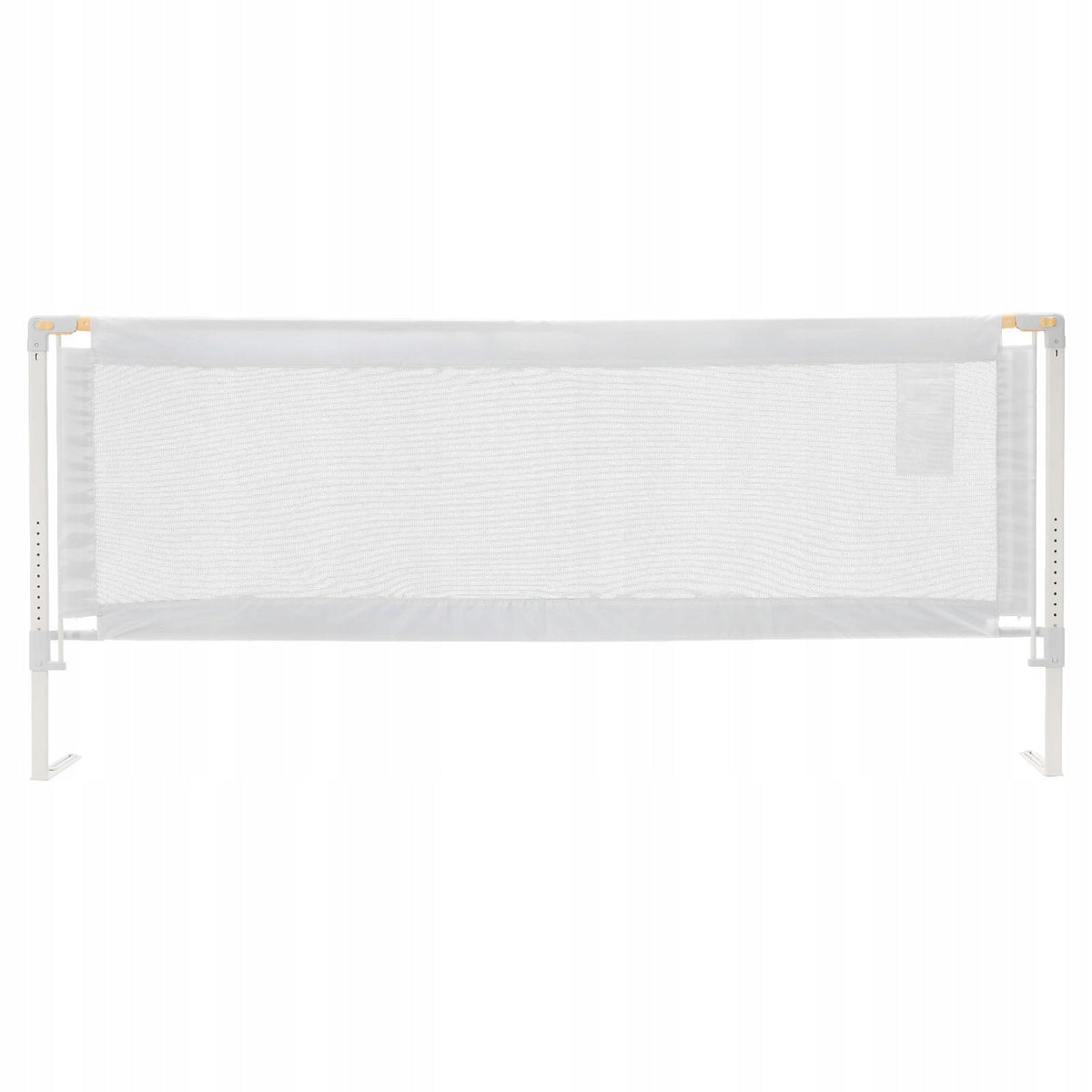 VEVOR 3-PIECE CHILDREN'S BED RAIL ADJUSTABLE STRONG GREY