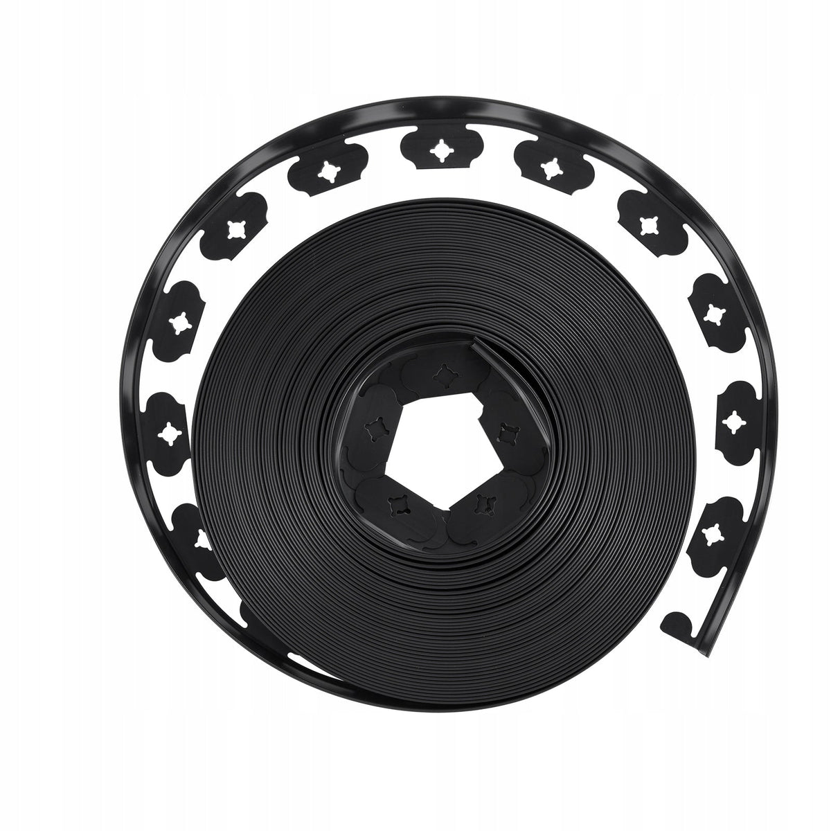 VEVOR LAWN EDGING PLASTIC GARDEN BORDER 30M X 4CM WITH 120