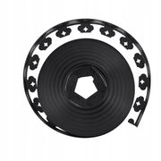 VEVOR LAWN EDGING PLASTIC GARDEN BORDER 30M X 4CM WITH 120