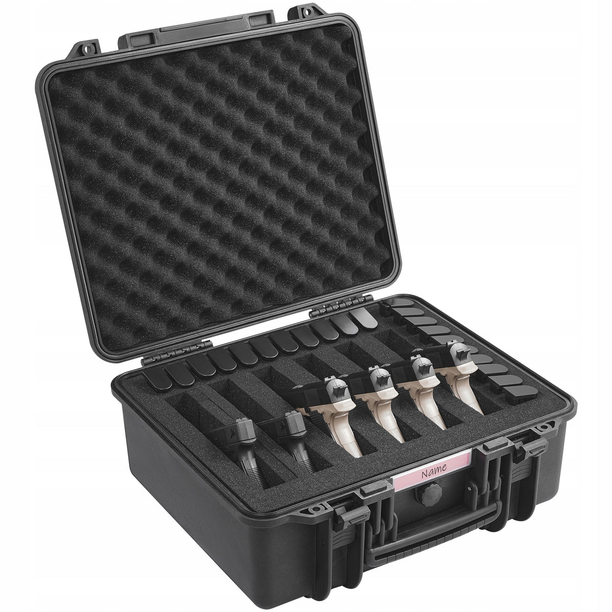 VEVOR HARD PISTOL CASE WITH FOAM PU IP67 WATERPROOF TSA