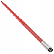 VEVOR HAY BALE SPEAR 49 INCH HEAVY DUTY 4500 LBS SPRING STEEL RED