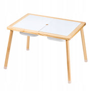 VEVOR PREMIUM SENSORY TABLE FOR TODDLERS WITH 3 FOLDABLE BINS