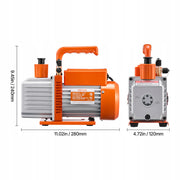 VEVOR TWO-STAGE VACUUM PUMP 6 CFM 370W FOR HVAC R134A R22 R410A