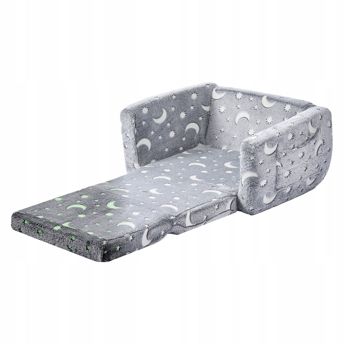 VEVOR FOLDABLE CHILDREN'S SOFA CHILD'S ARMCHAIR SPONGE FABRIC GLOWING