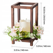 VEVOR 20-PIECE WOODEN WEDDING LANTERN SET WITH CANDLE HOLDERS