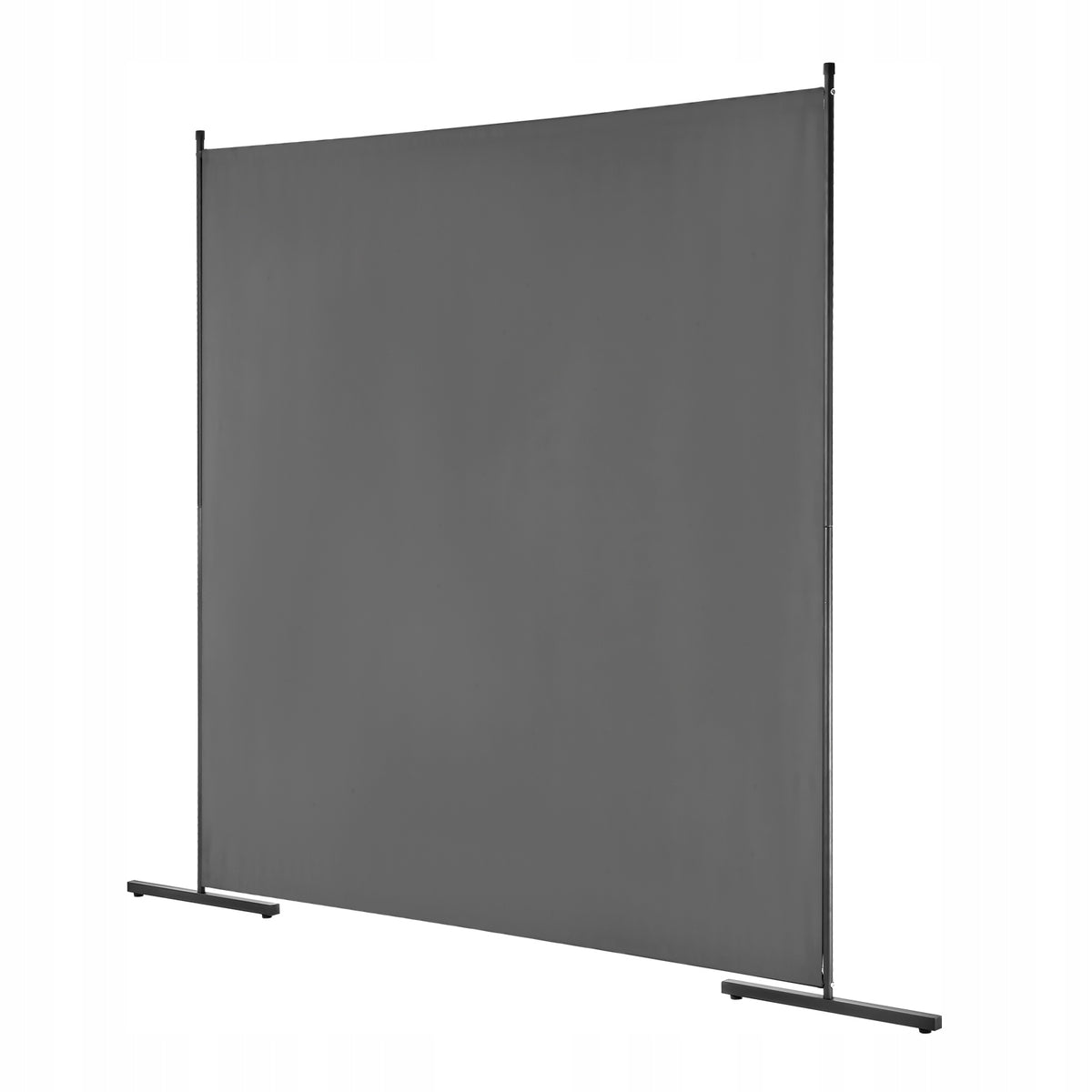 VEVOR ROOM DIVIDER 1 PANEL 180 CM GREY STURDY FRAME OXFORD
