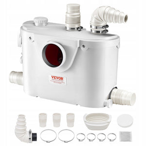VEVOR 500W SEWAGE PUMP 110L/MIN 8M LIFT POWERFUL AND ROBUST