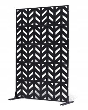 VEVOR FOLDING PRIVACY SCREEN 120X50.8X183 CM METAL HEAVY DUTY