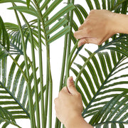 VEVOR 5FT ARTIFICIAL ARECA PALM TREE WITH WHITE POT STURDY AND STYLISH
