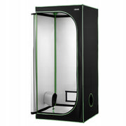 VEVOR 80X80X180 CM GROW TENT GROWBOX 600D HIGHLY REFLECTIVE SOLID