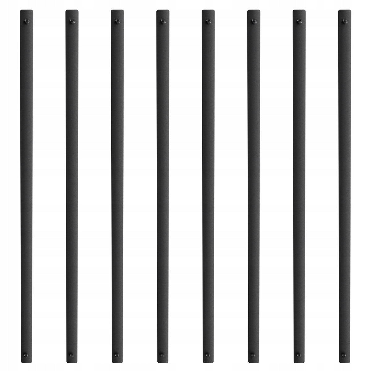 VEVOR METAL STAIR BALUSTERS 72 PCS 25X5.5X965MM FLAT DECORATIVE