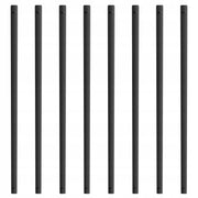 VEVOR METAL STAIR BALUSTERS 72 PCS 25X5.5X965MM FLAT DECORATIVE
