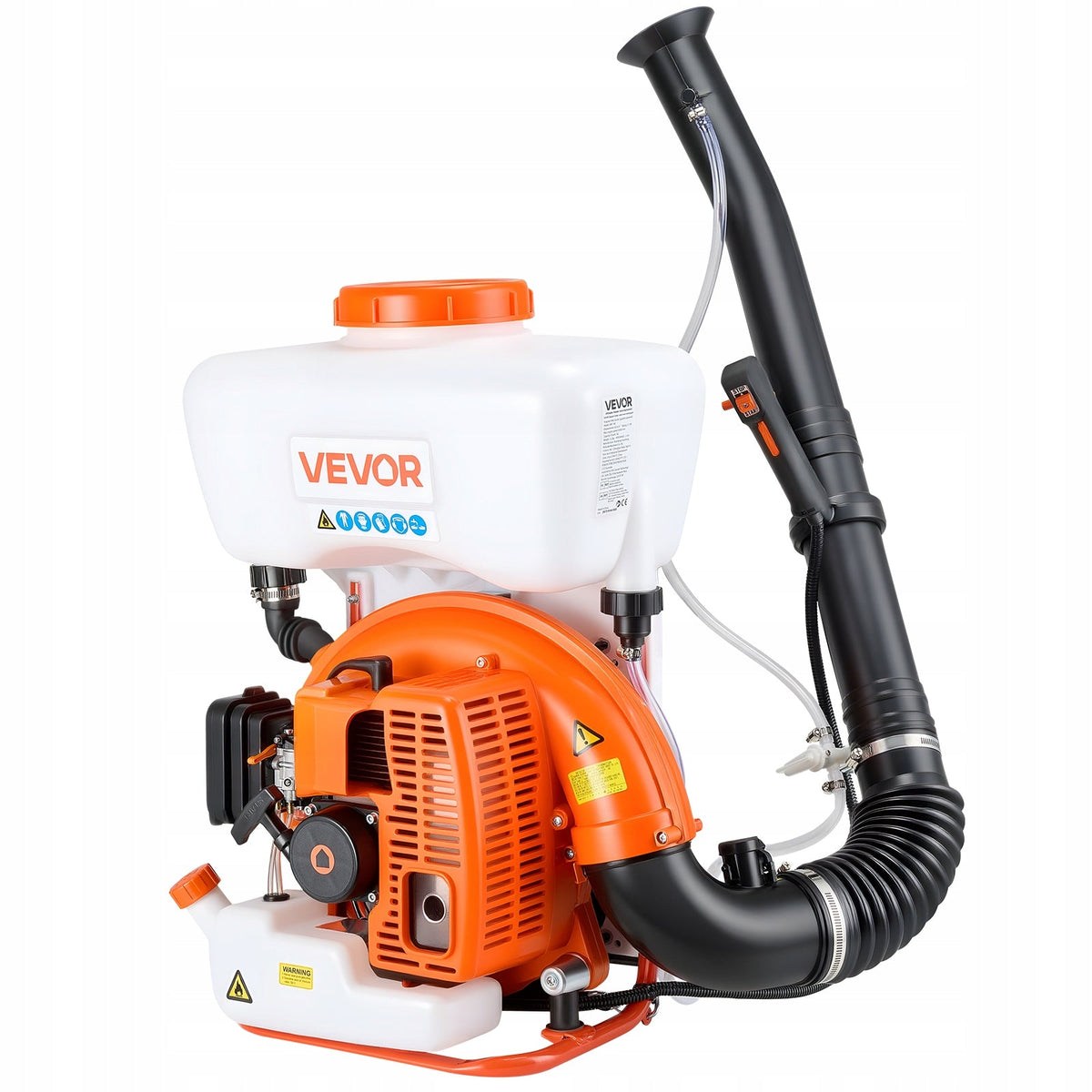 VEVOR 63CC 3HP GAS POWERED MIST BLOWER BACKPACK SPRAYER 16L POWERFUL