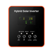 VEVOR 3000W 24V DC TO 230V AC HYBRID INVERTER WITH MPPT AND PREMIUM LCD