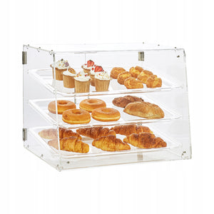 VEVOR 3-TIER ACRYLIC DISPLAY CASE BAKERY DISPLAY 526X