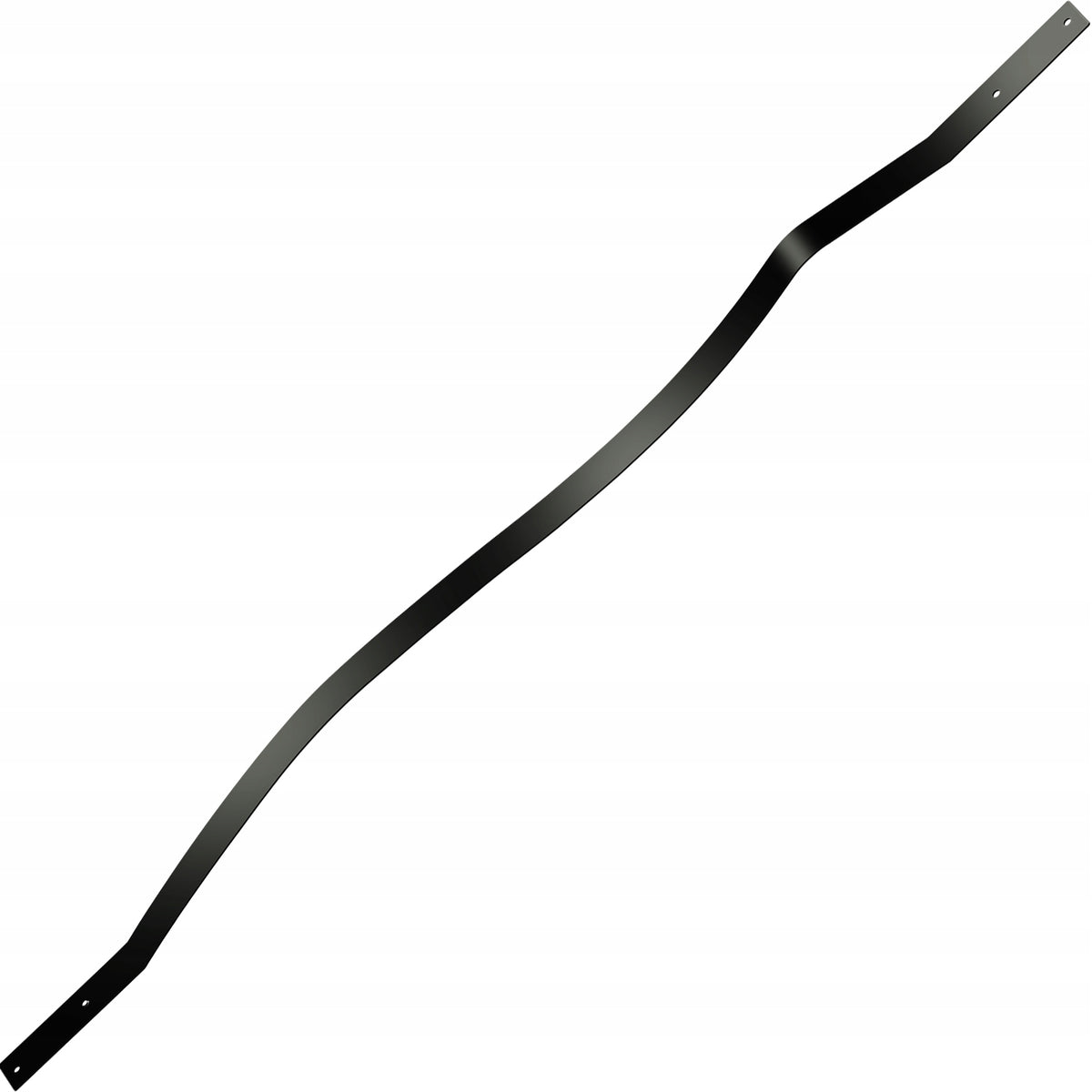 VEVOR TERRACE BALUSTERS 51 PIECES METAL BALUSTERS BLACK STRONG 82CM