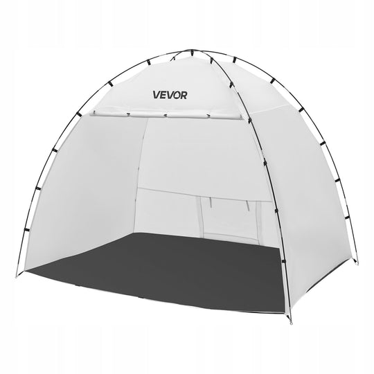 VEVOR PORTABLE PAINT SPRAY BOOTH 233X172X190CM STURDY EASY ASSEMBLY