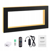 VEVOR POWERFUL LED WINE RACK 48 INCH RF REMOTE CONTROL APP ACRYLIC