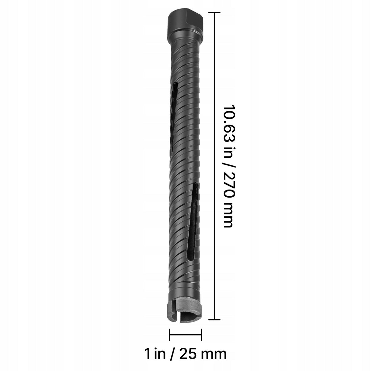 VEVOR 25MM 241MM M16 DRY DIAMOND CORE DRILL BIT PREMIUM SET