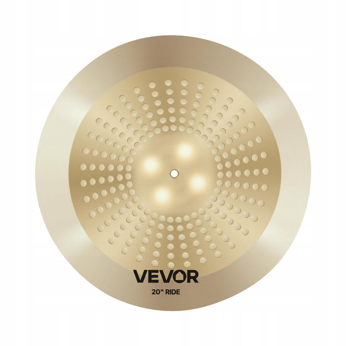 VEVOR 4-PIECE DRUM CYMBAL SET 10 14 16 20 INCH PREMIUM