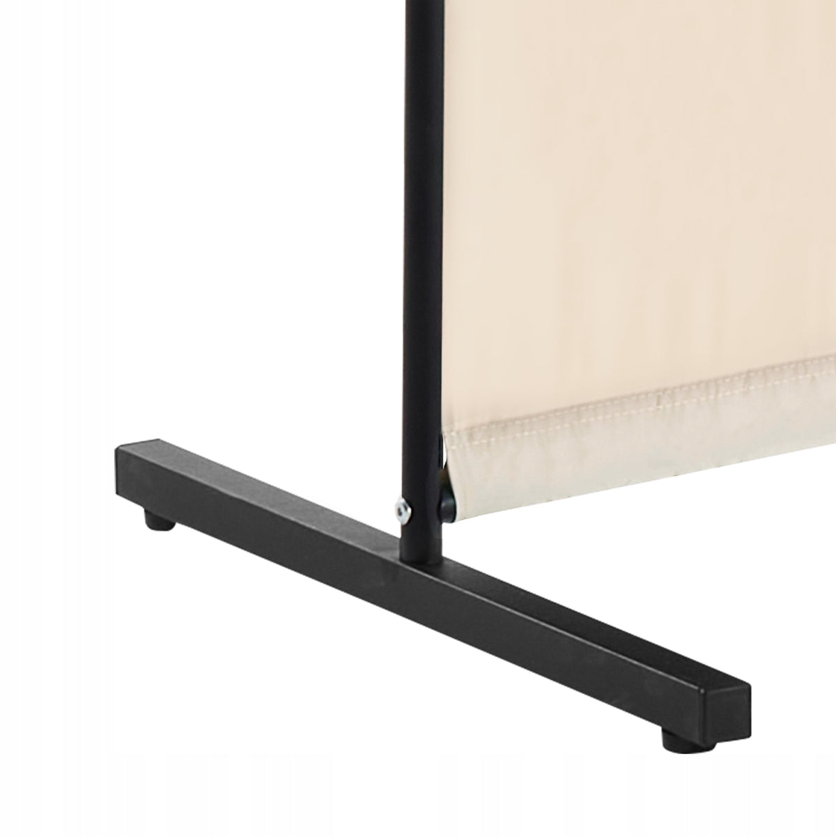 VEVOR PROFESSIONAL SINGLE PANEL ROOM DIVIDER BEIGE STURDY FRAME