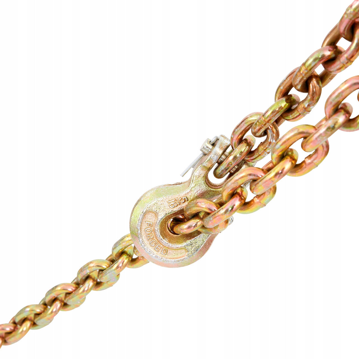 VEVOR PROFESSIONAL 8 MM X 6 M G80 GALVANIZED TOW CHAIN 2222 KG