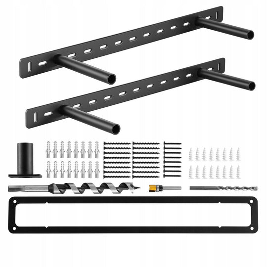 VEVOR SHELF BRACKETS 2 PCS STRONG 68 KG LOAD CAPACITY CONCEALED SHELF BRACKETS