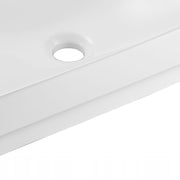 VEVOR PROFESSIONAL SEMI-RECESSED RECTANGULAR SINK 490X305 MM WHITE