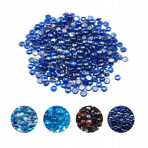 VEVOR 9KG FIRE GLASS COBALT BLUE 19MM