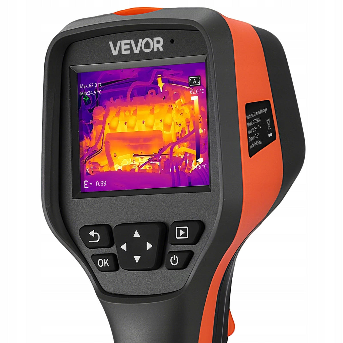VEVOR PROFESSIONAL THERMAL IMAGING CAMERA 256X192 INFRARED 3.5" SCREEN