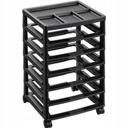 VEVOR 6-TIER ROLLING SHELVING UNIT LARGE CAPACITY HEAVY DUTY