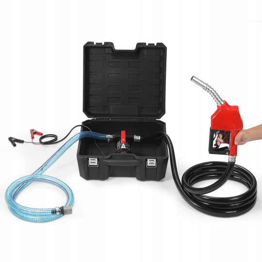 VEVOR DIESEL TRANSFER PUMP 12V 10 GPM 1/4 HP DIESEL FUEL PUMP