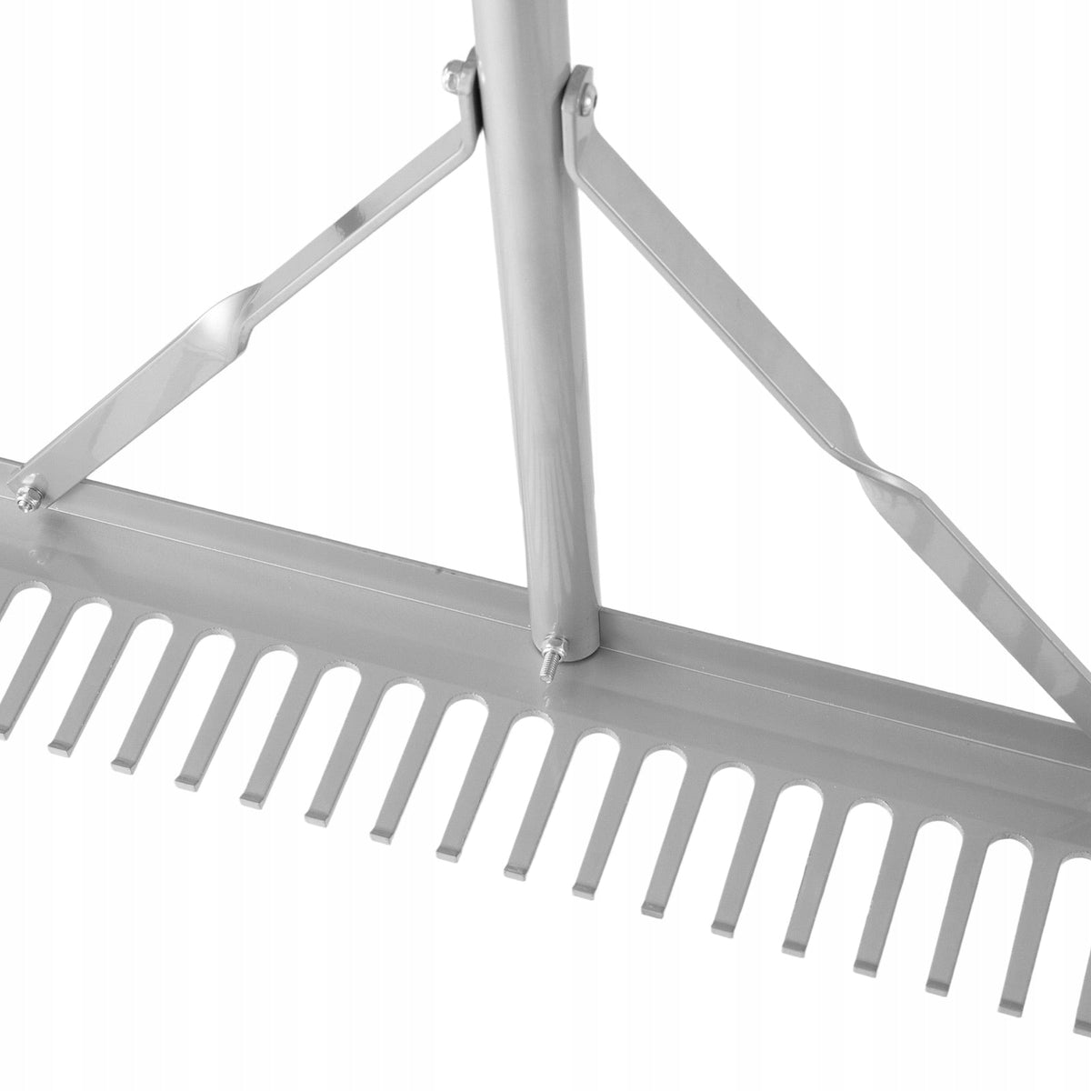 VEVOR ALUMINUM RAKE 914 MM HEAD 2590 MM HANDLE LARGE HEAVY-DUTY RAKE
