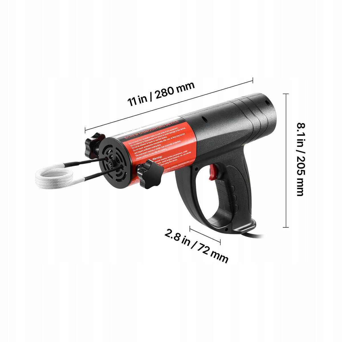 VEVOR 1500W PROFESSIONAL INDUCTION HEATER FOR BOLT REMOVAL SET