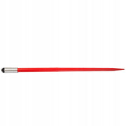 VEVOR HAY BALE SPEAR 49 INCH HEAVY DUTY 4500 LBS SPRING STEEL RED