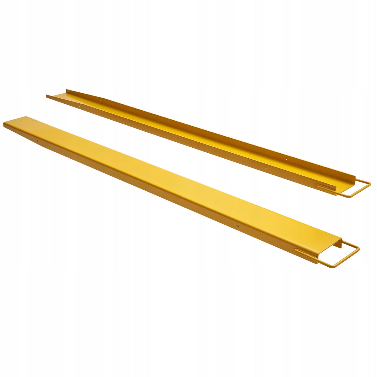 VEVOR FORKLIFT FORK EXTENSIONS 244 CM 1 PAIR STRONG STEEL