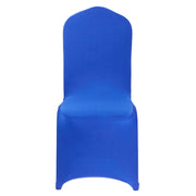 VEVOR CHAIR COVERS 50 PCS ROYAL BLUE ELASTIC WASHABLE