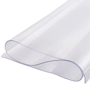 VEVOR PLASTIC TABLE COVER 14X24 INCHES CLEAR THICKNESS 1.5 MM STURDY